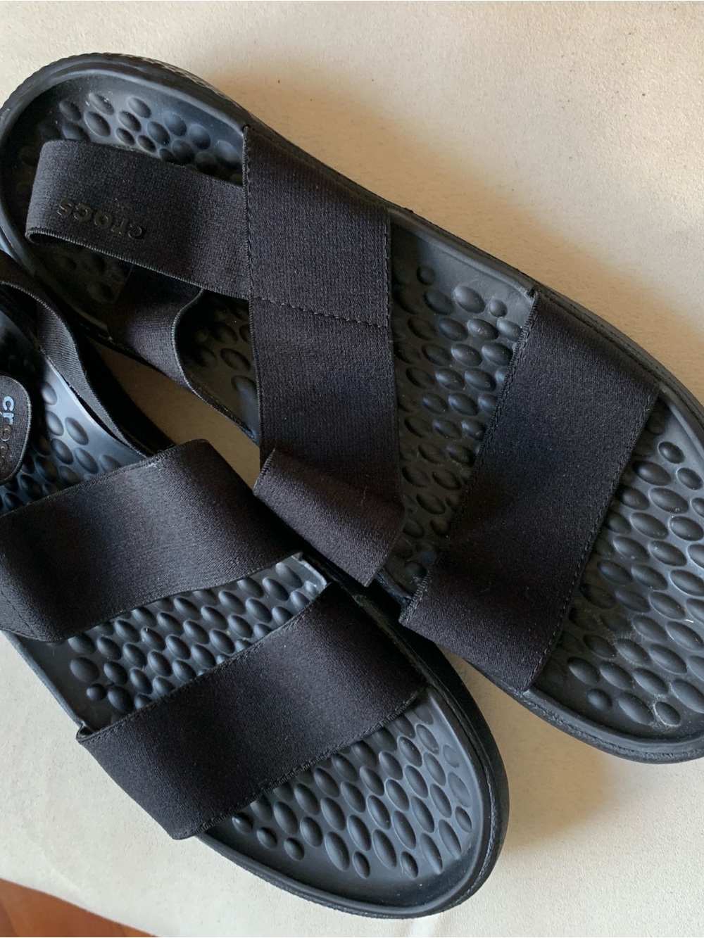 CROCS Literide Women's Black Sandals
